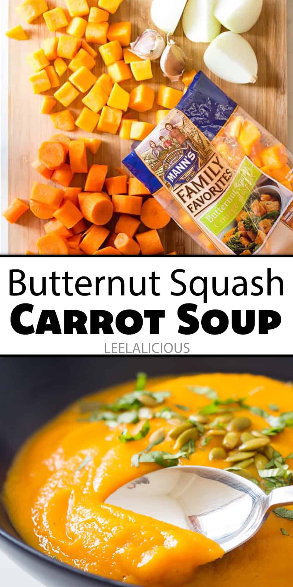 Butternut Squash and Carrot Soup Recipe