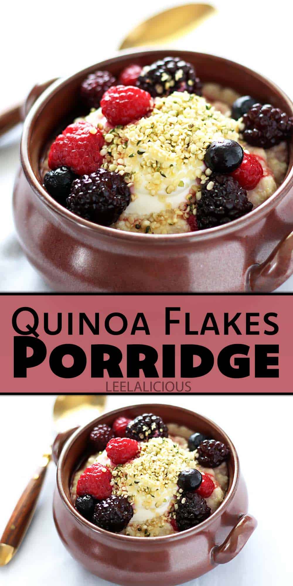 Quinoa Porridge with Hemp Hearts