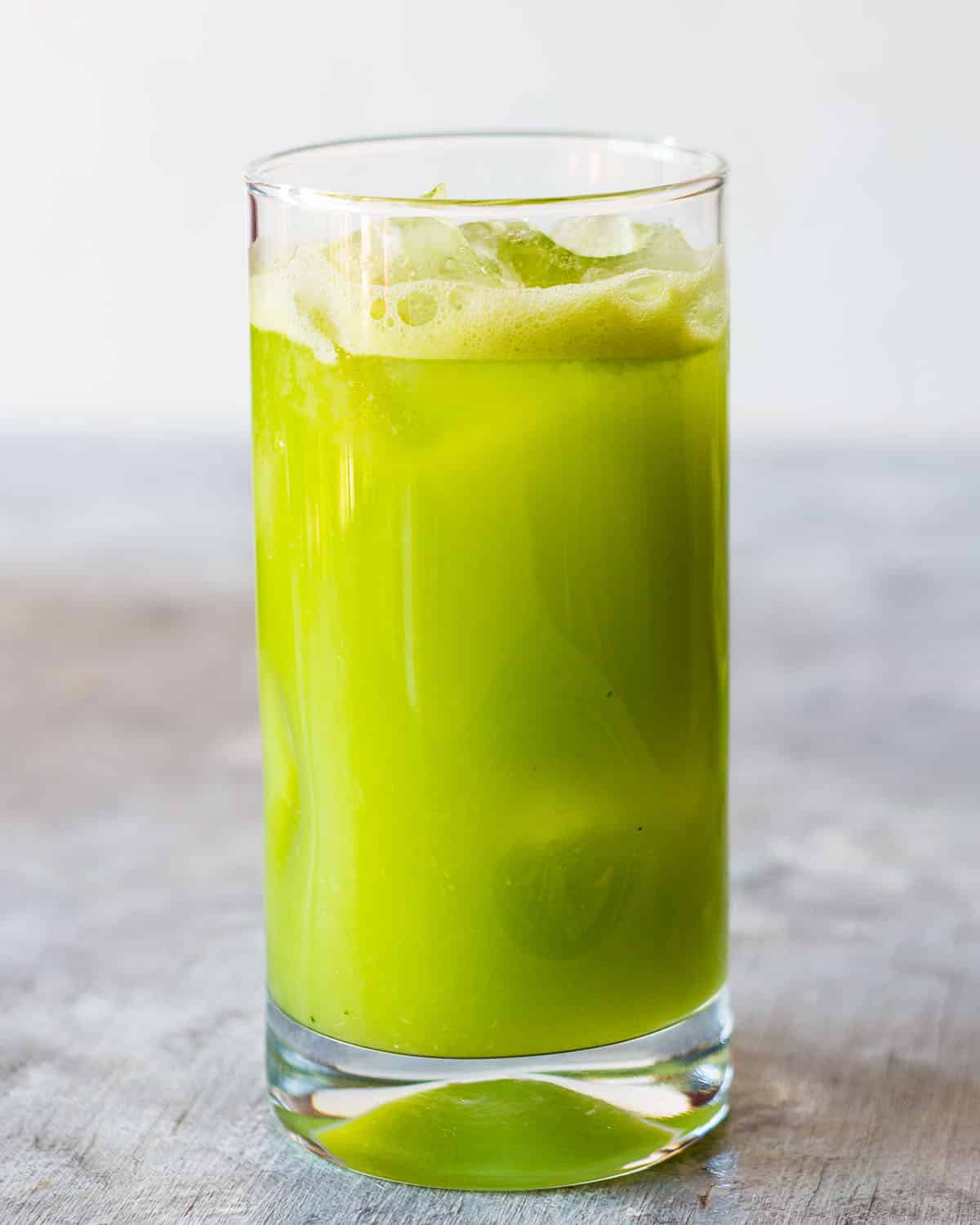 apple cucumber juice with lime