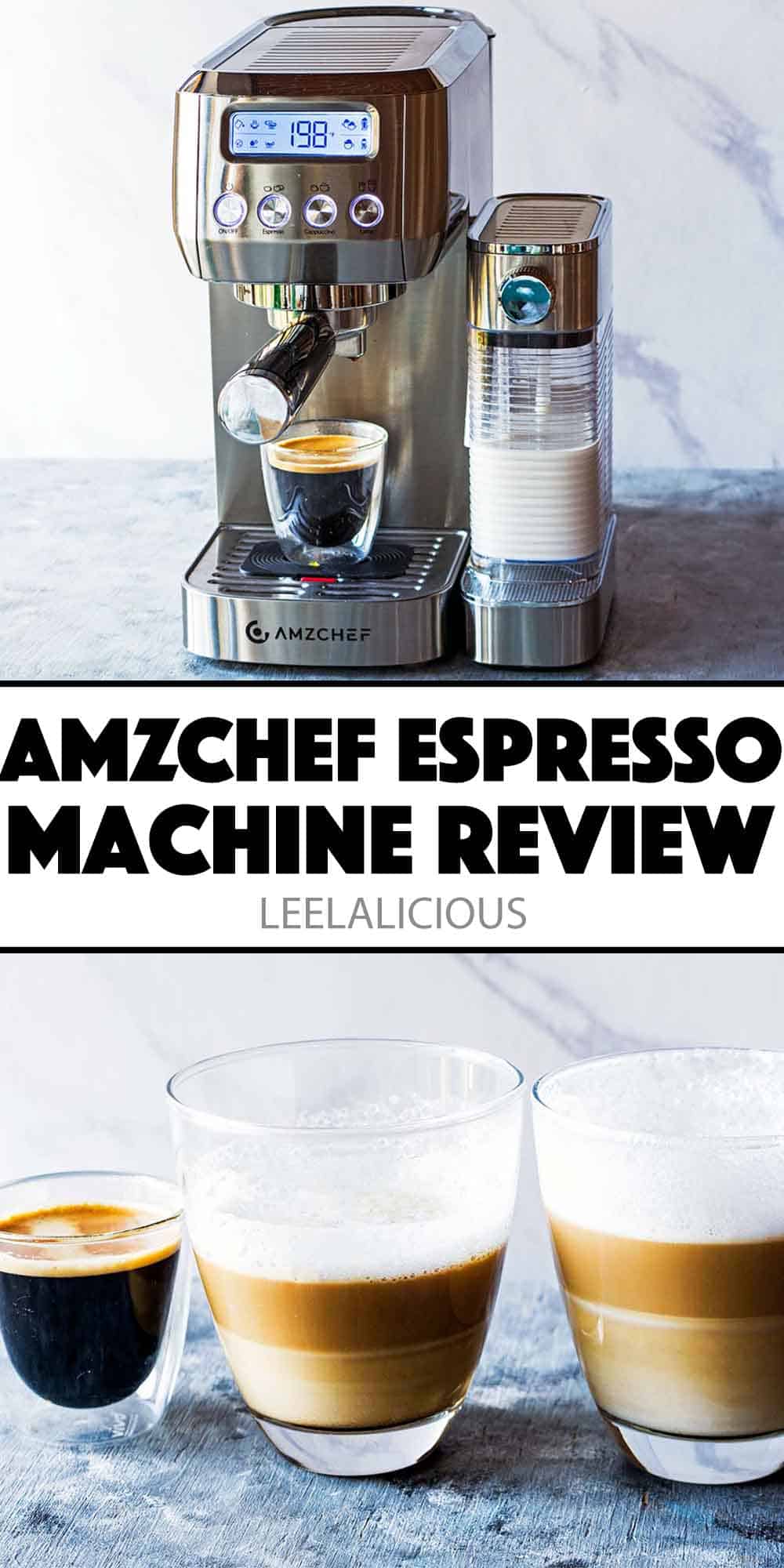 AMZchef espresso maker review